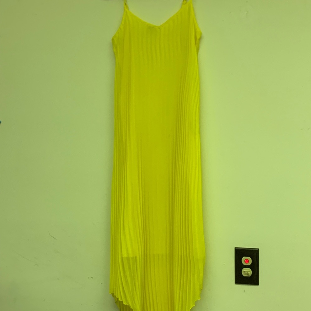 Pleated summer dress